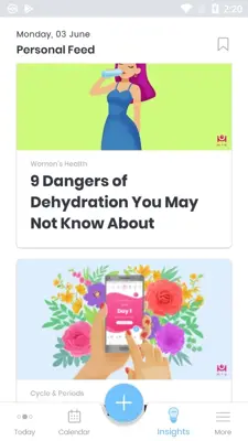 Period Tracker MIA android App screenshot 0